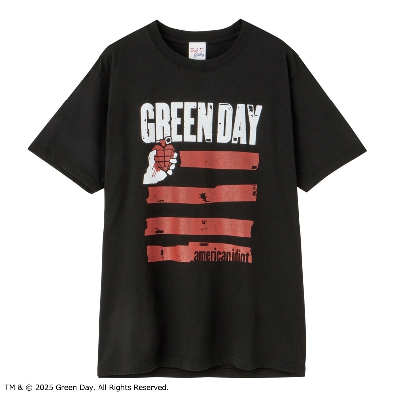 GREEN DAY / グリーン・デイ / Tシャツ ブラック(ブラック