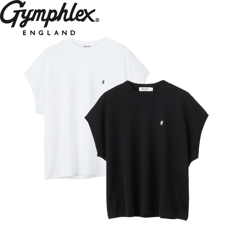 新作からSALEアイテム等お得な商品満載 ジムフレックス Gymphlex スリーブレス 通常 Tシャツ(ホワイト): ブルゾン