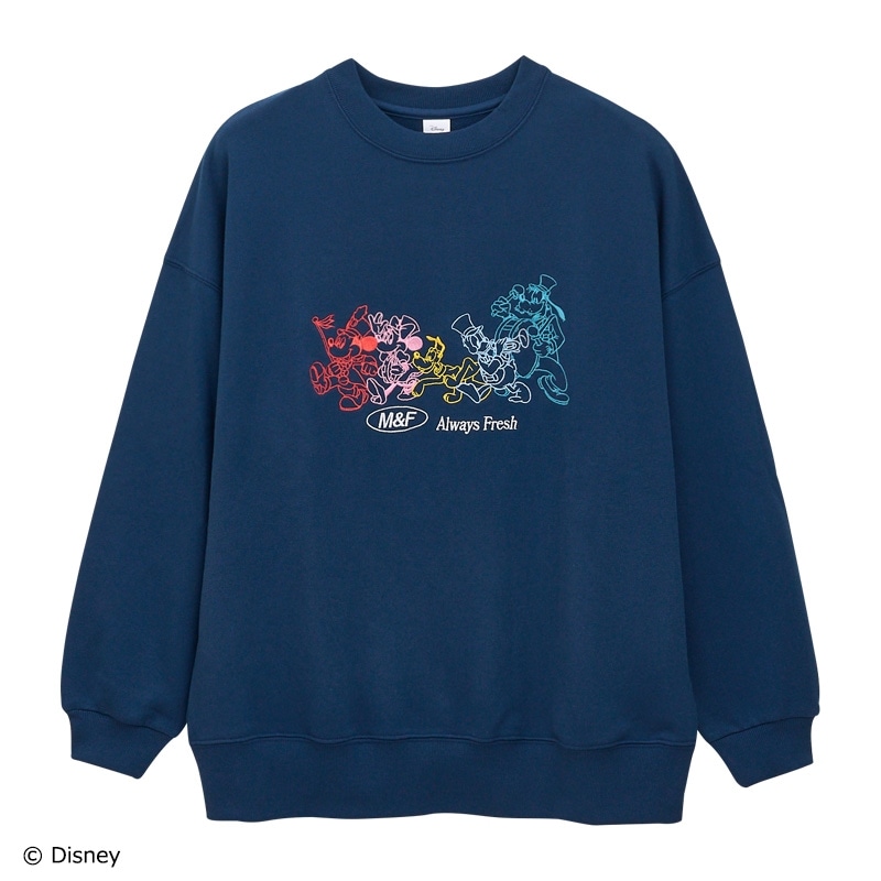 PLAZA限定　Disney ディズニー ペリー オーバーサイズ スウェット Disney (ディズニー) ミッキーフレンズ/オーバーサイズ