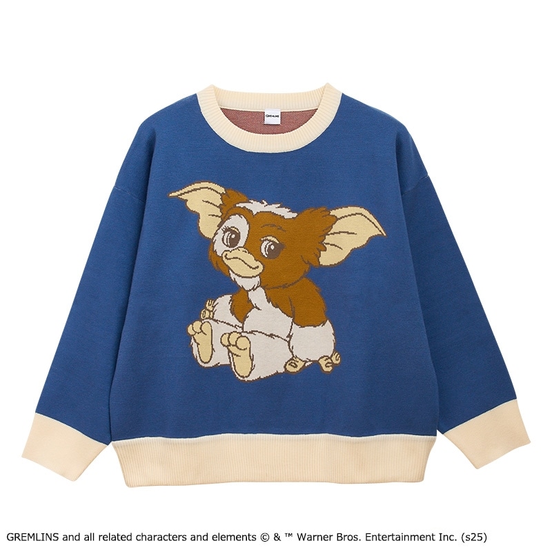 GREMLINS グレムリン/プルオーバーニット(ネイビー): 通常| プラザ