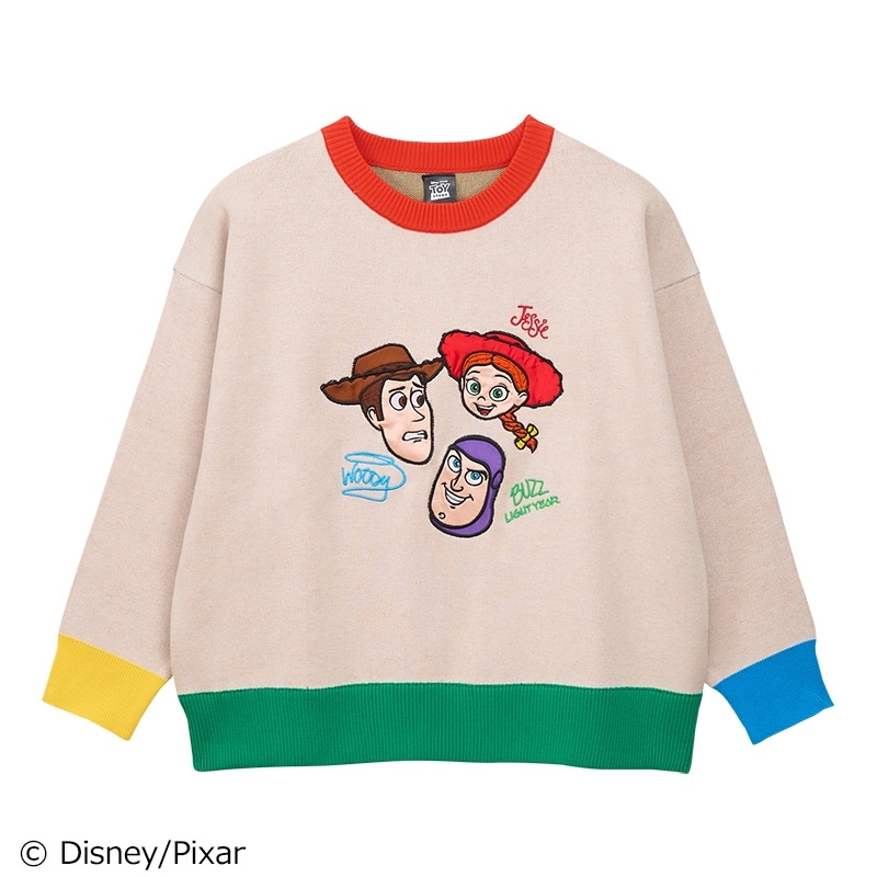 TOY STORY(トイ・ストーリー)/プルオーバーニット バニラホワイト(規格