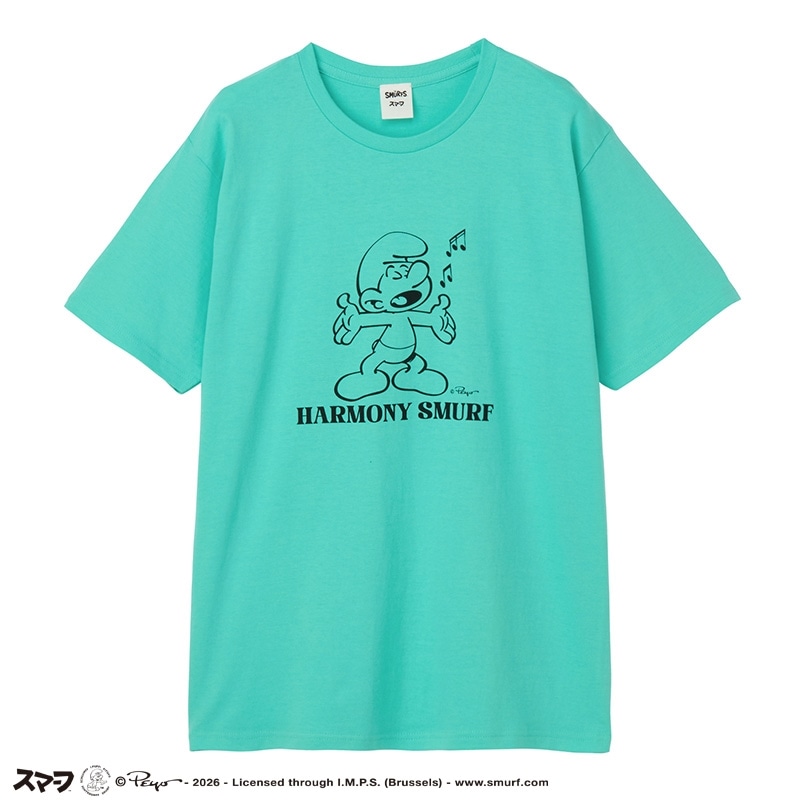 Smurf / スマーフ Tシャツ (ベーシック)(ブルー): 通常| プラザ