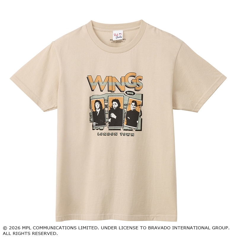 WINGS / ウイングス Tシャツ ベージュ（ベーシック）(規格なし): 通常
