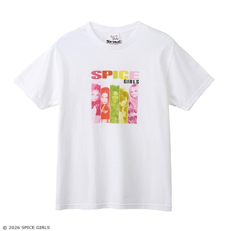 SPICEGIRLS / スパイス・ガールズ Tシャツ ホワイト（ベーシック