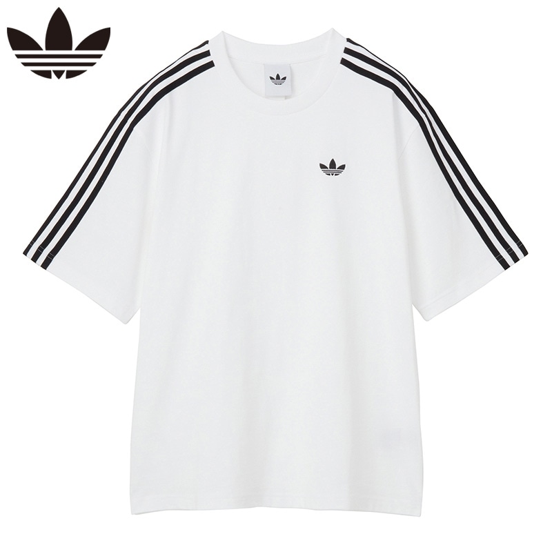 adidas アディダス Tシャツ(ホワイト): 通常| プラザオンラインストア