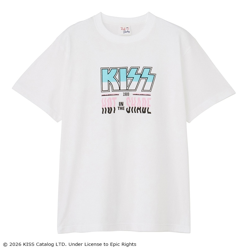 KISS / Tシャツ ホワイト（ベーシック）(ホワイト): 通常| プラザ