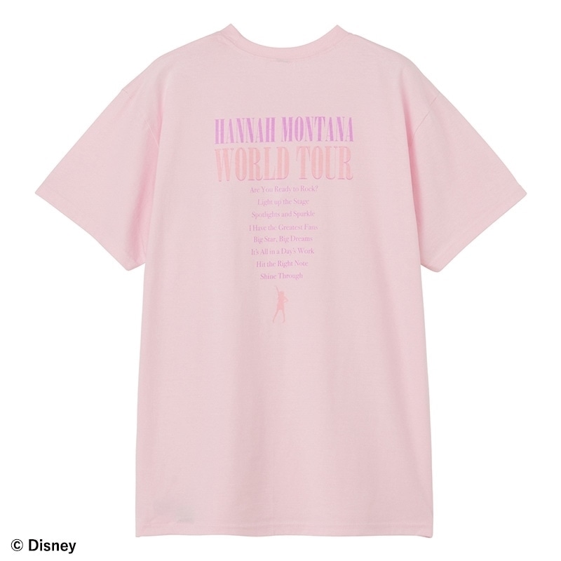 Disney / シークレット・アイドル ハンナ・モンタナ / Tシャツ ピンク