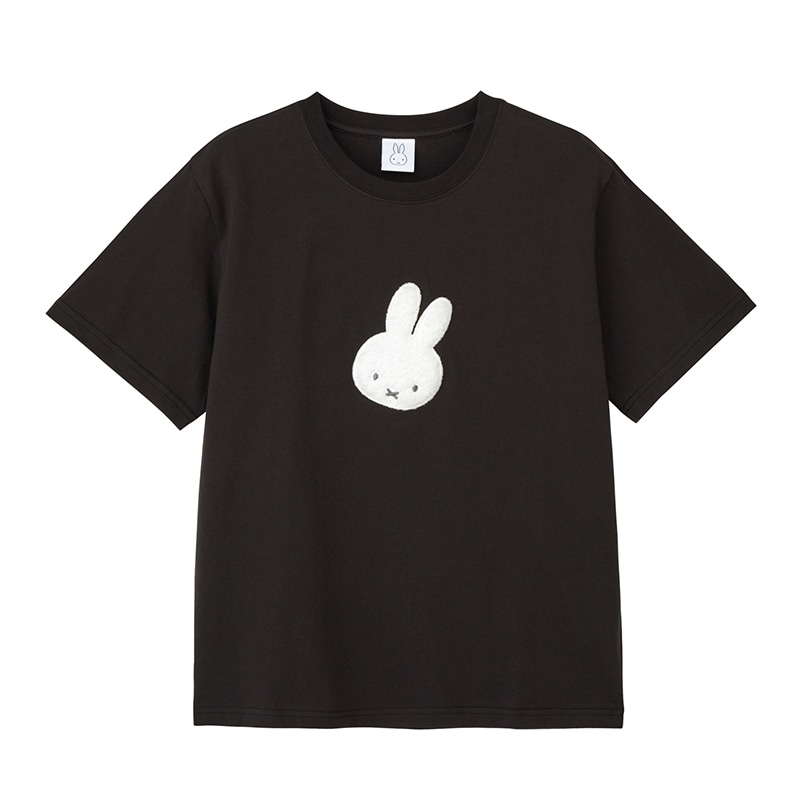 ミッフィー Miffy / Tシャツ サガラ刺しゅう ブラック（ベーシック