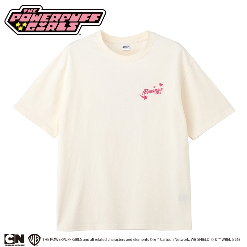 THE POWERPUFF GIRLS / パワーパフ ガールズ / Tシャツ バニラホワイト