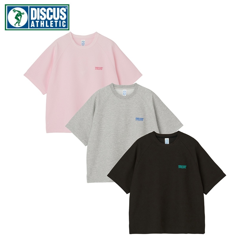 DISCUS ディスカス ラグランTシャツ(ピンク): 通常| プラザオンライン
