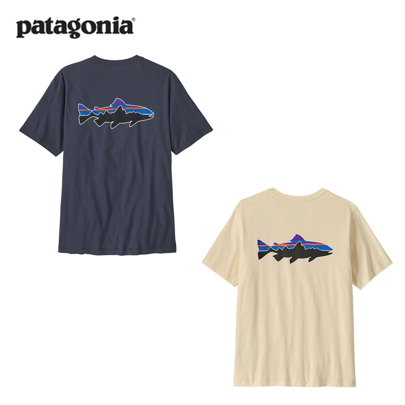 Patagonia パタゴニア メンズ・フィッツロイ・トラウト・Tシャツ