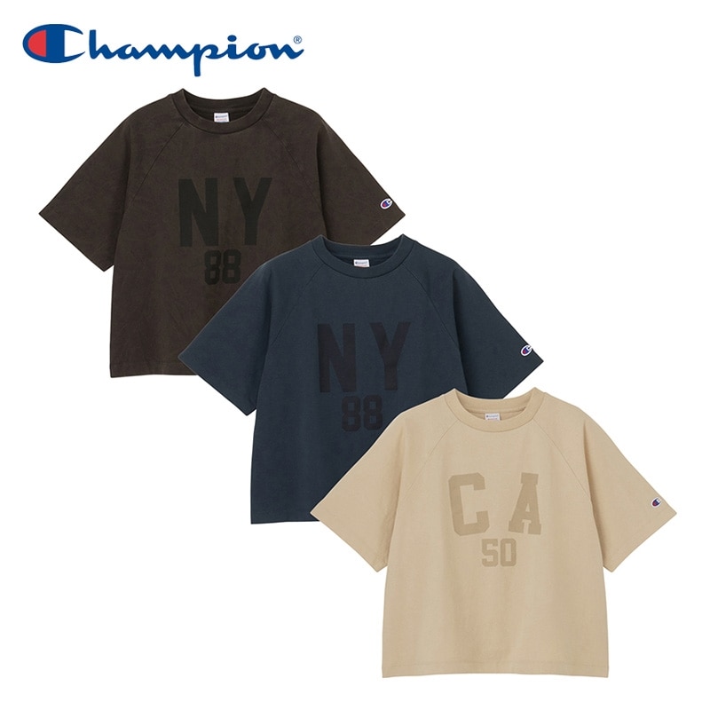 Champion チャンピオン ビーチTシャツ(ブラック): 通常| プラザ