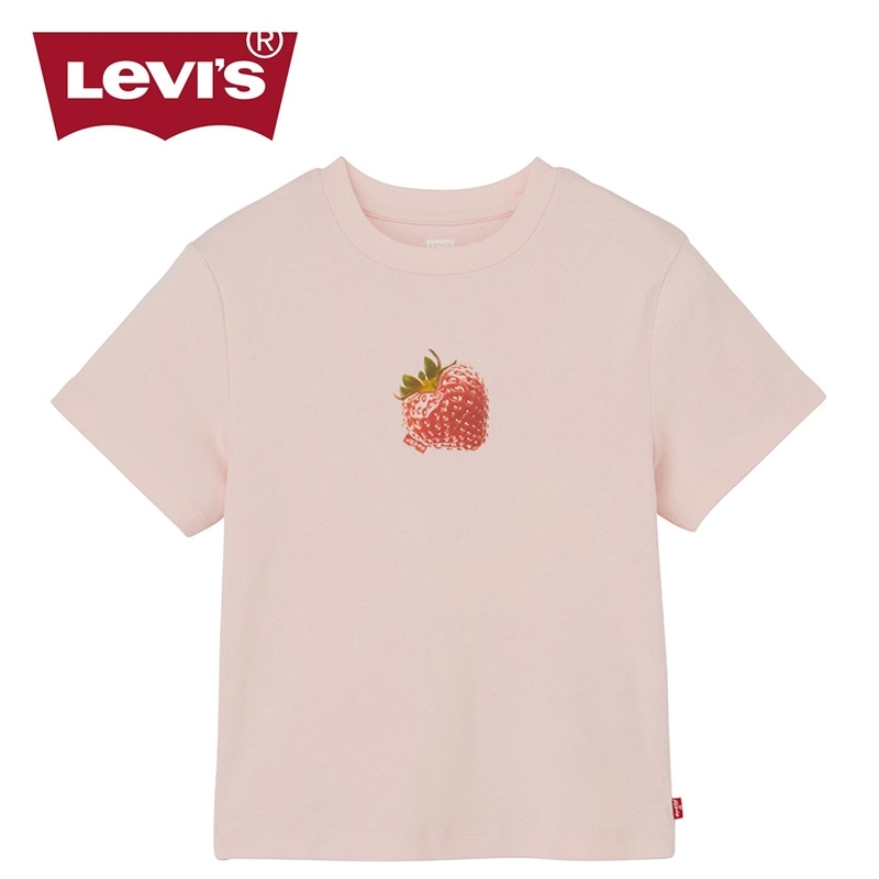 LEVI'S リーバイス スポーティー Tシャツ (コンパクト)(ピンク): 通常