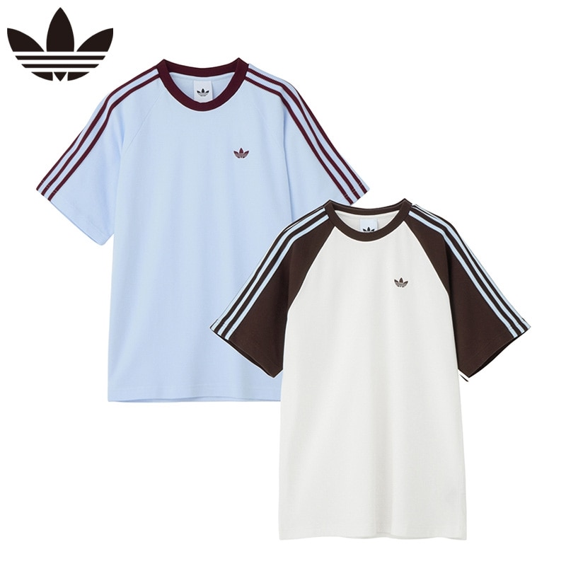 adidas アディダス ブリットコア リンガー 半袖Tシャツ(ホワイト