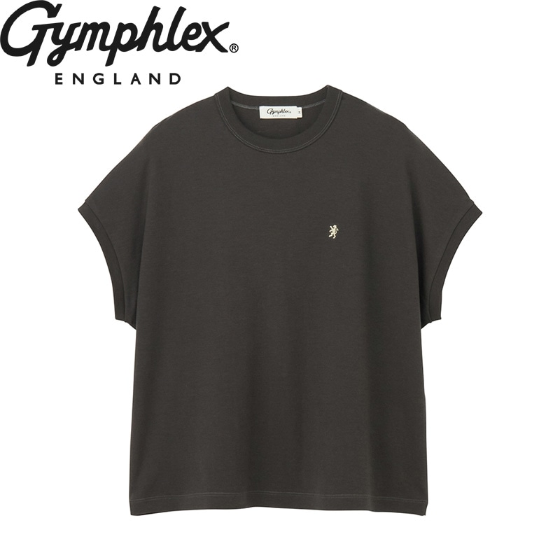 Gymphlex ジムフレックス スリーブレス Tシャツ ダークチャコール