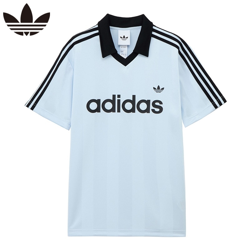 adidas アディダス ゲームシャツ スカイブルー Sサイズ(スカイブルー