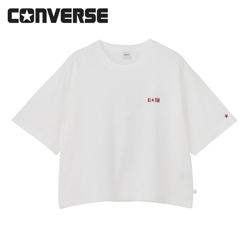 CONVERSE コンバース バッグプリント Tシャツ オフホワイト(オフ