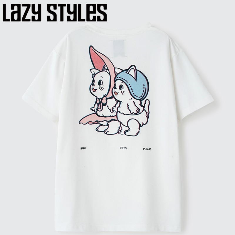 Lazy Styles レイジースタイルズ ヨチミミ Tシャツ（バックプリント