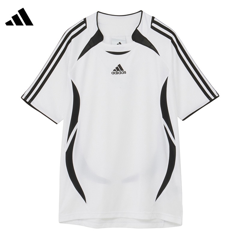 adidas アディダス ボール風Tシャツ(ホワイト): 通常| プラザ