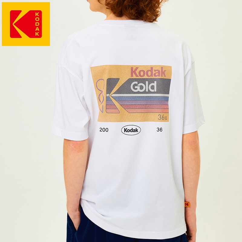 Kodak コダック ショートスリーブ Tシャツ(ブラック): 通常| プラザ