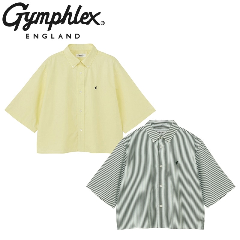 Gymphlex ジムフレックス ボタンダウンシャツ(イエロー): 通常| プラザ