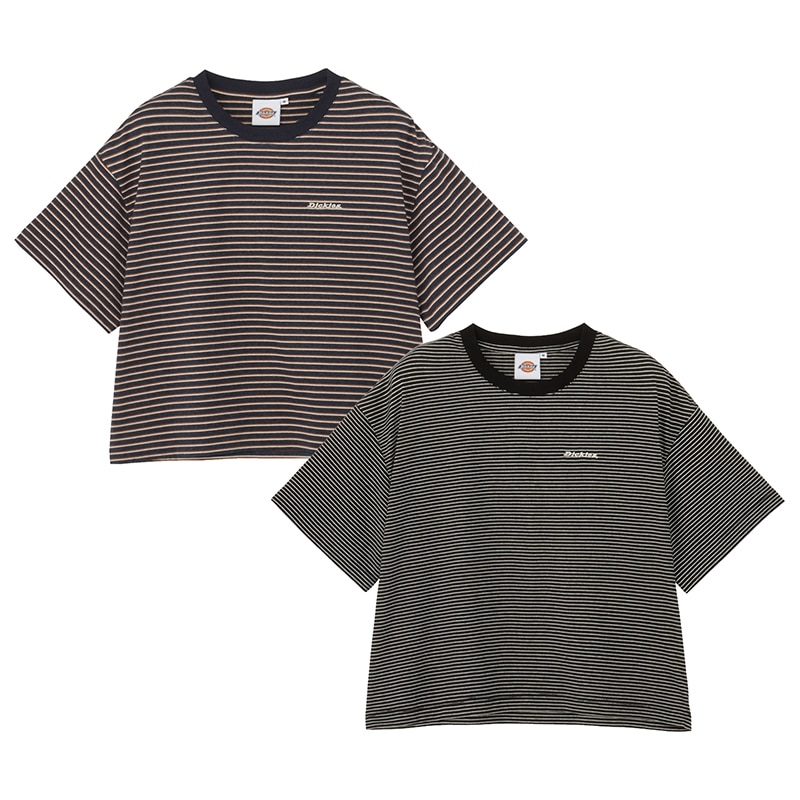 Dickies ディッキーズ ボーダーTシャツ(ネイビー): 通常| プラザ