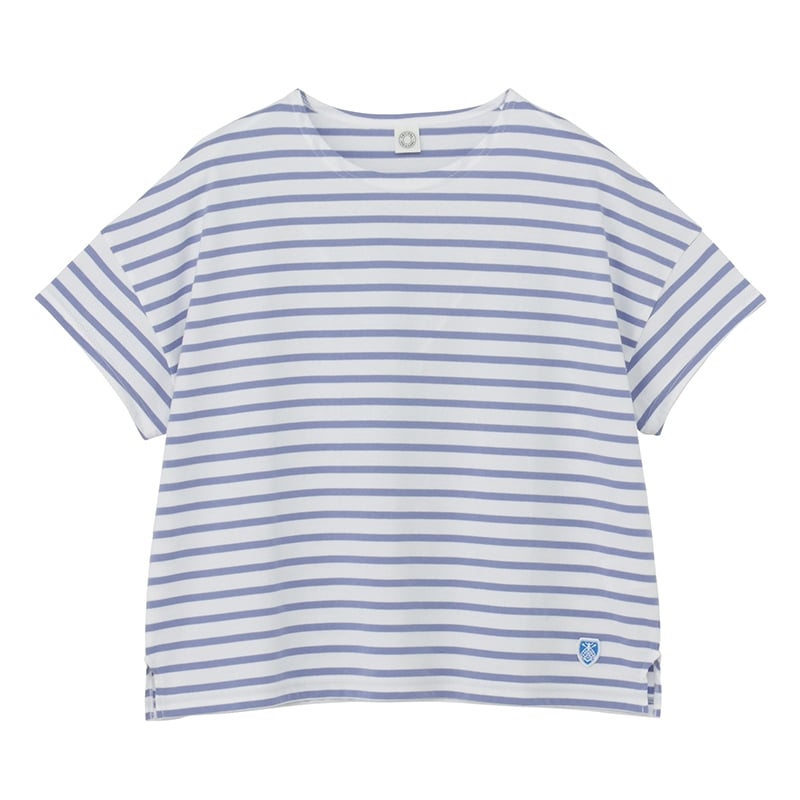 ORCIVAL オーシバル ボートネックTシャツ(ブルー): 通常| プラザ