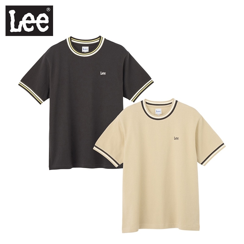 Lee リー カノコラインTシャツ(ブラック): 通常| プラザオンラインストア