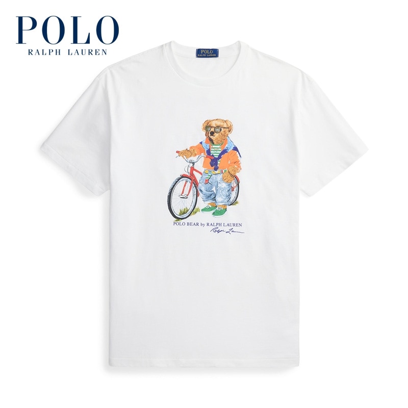 Polo Ralph Lauren Polo Bear Tシャツ S ホワイト POLO RALPH LAUREN ポロ ラルフ ローレン クラシック フィット Polo