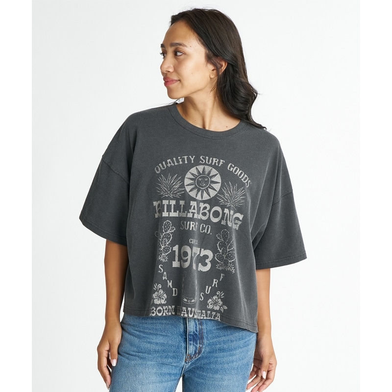 BILLABONG ビラボン SUN ECHOES WL CROPPED COOL DRY TEE Tシャツ