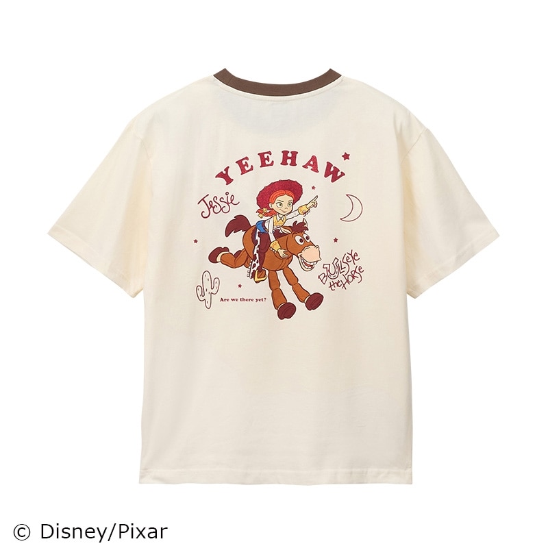 トイストーリー　vintageTシャツ XL BACKSTAGEPASS TOY STORY (トイ・ストーリー) / ジェシー / Tシャツ バニラホワイト