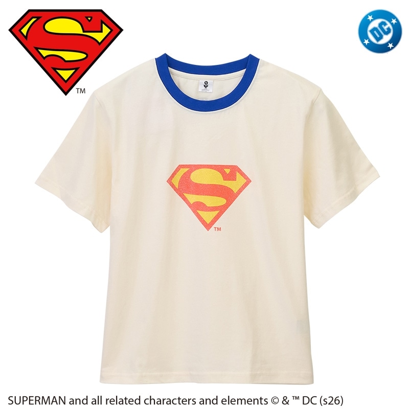 【新品】スーパーガール Tシャツ Sサイズ SUPERGIRL スーパーガール Tシャツ バニラホワイト (ベーシック