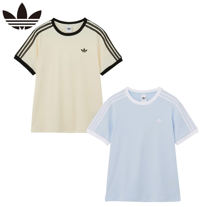  originals スリーストライプス　Tシャツセット adidas アディダス スリーストライプス Tシャツ(ホワイト): 通常