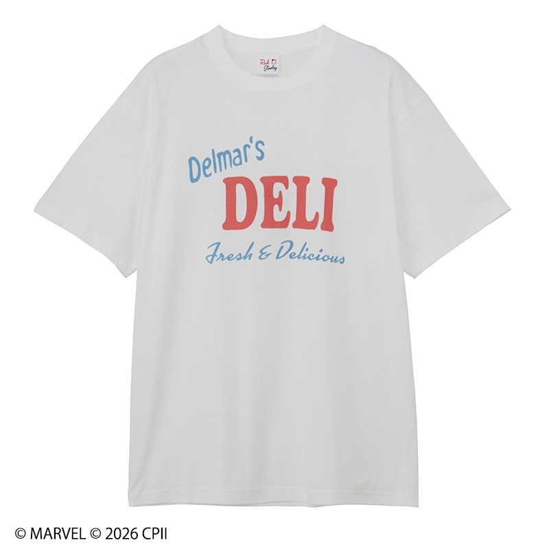 SPIDER-MAN スパイダーマン / Tシャツ ホワイト (ワイド)(ホワイト