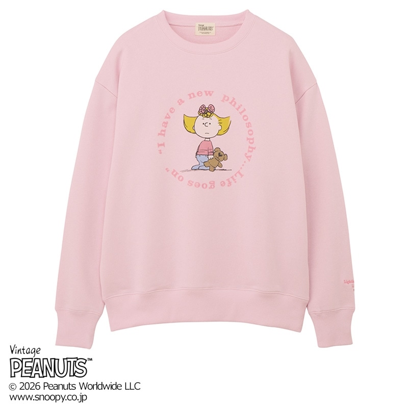スヌーピー PEANUTS サリースウェット ピンク(ピンク): 通常| プラザ