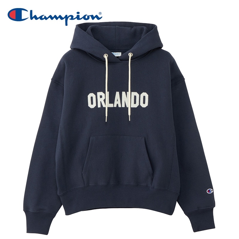 Champion チャンピオン フード付きスウェット ダークネイビー(ダーク