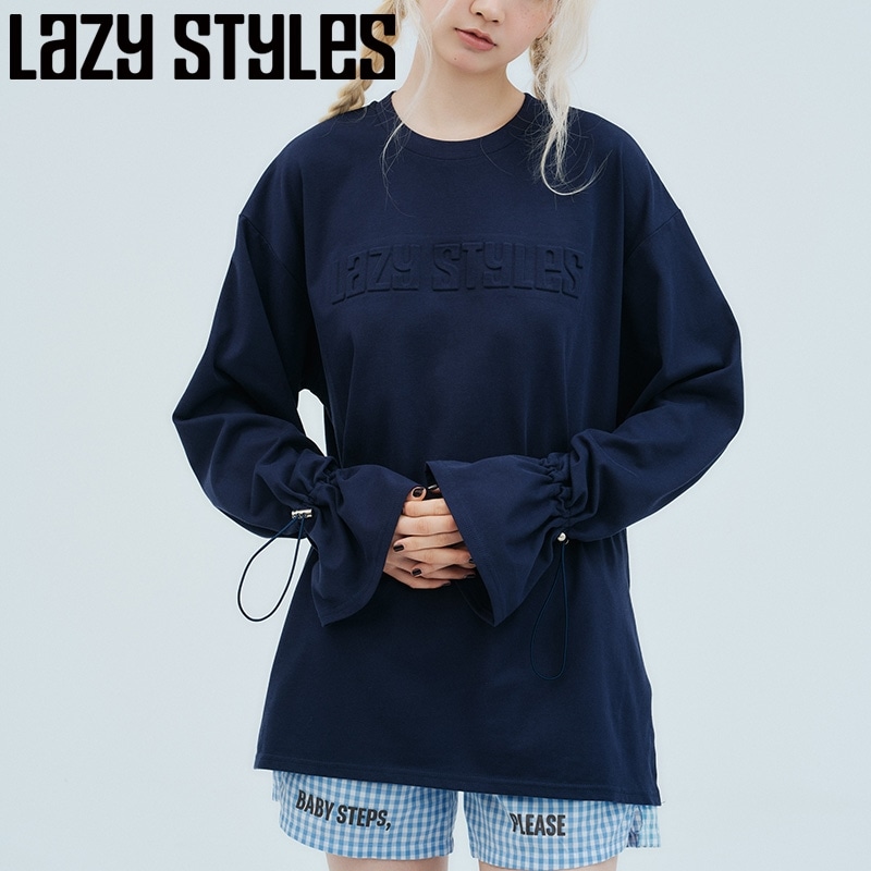 Lazy styles レイジースタイルズ オーバーサイズ ロングスリーブT