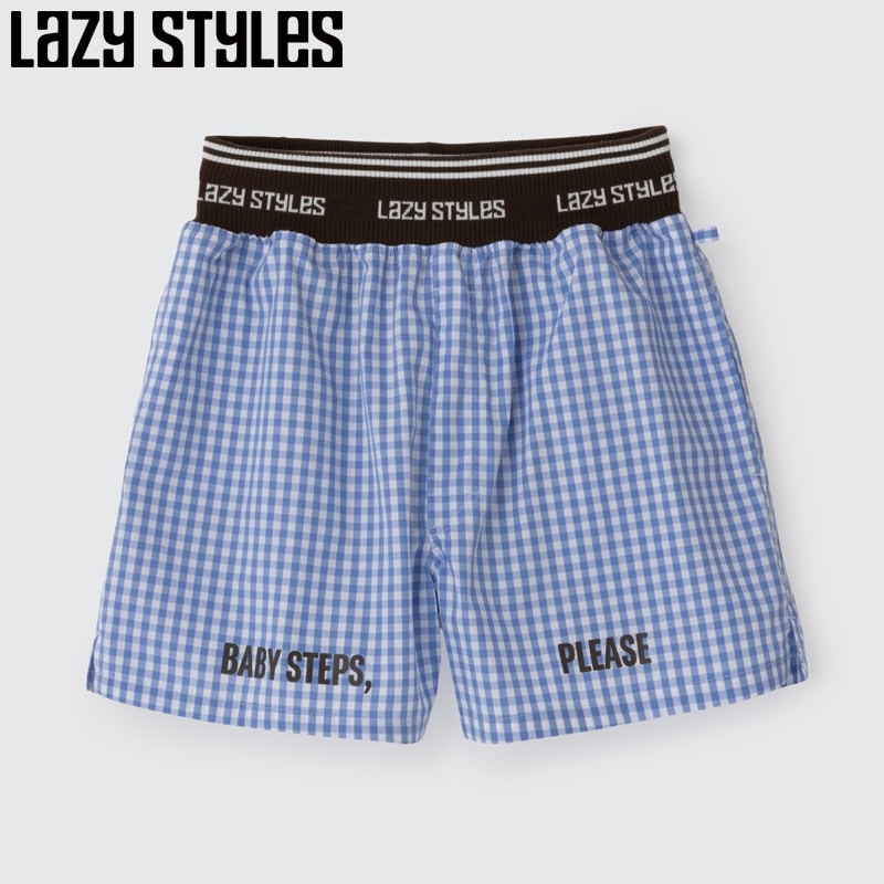 Lazy Styles レイジースタイルズ トランクス LightBlue(Mサイズ