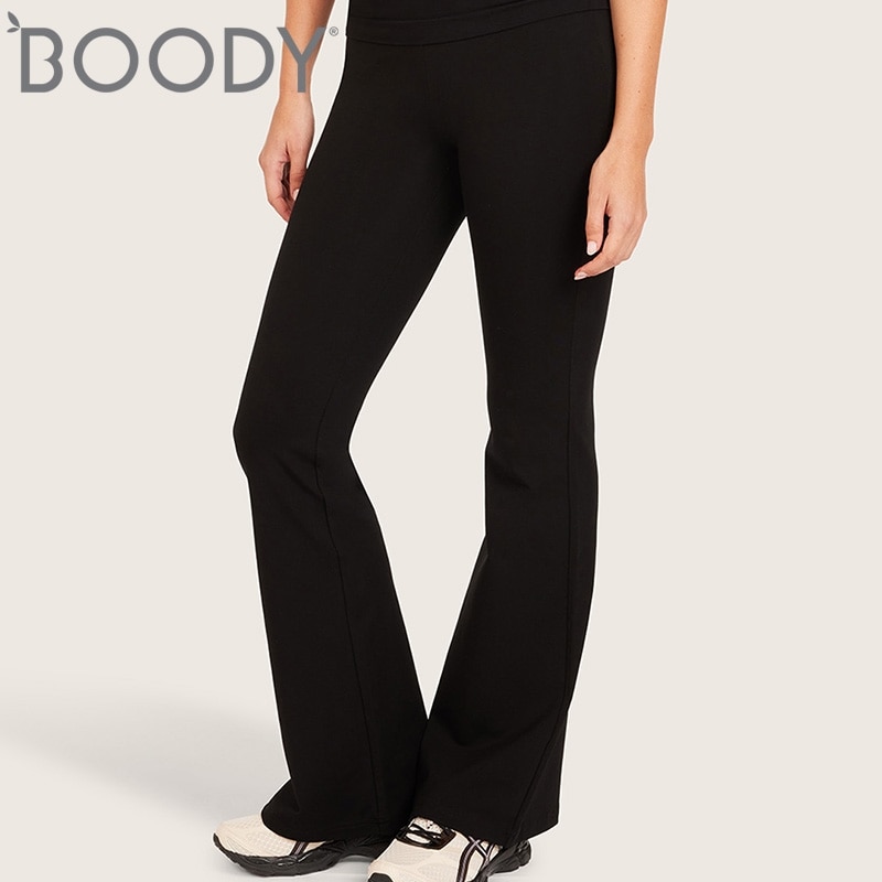 BOODY ブーディ Forme ハイウエストフレアパンツ レギュラー丈