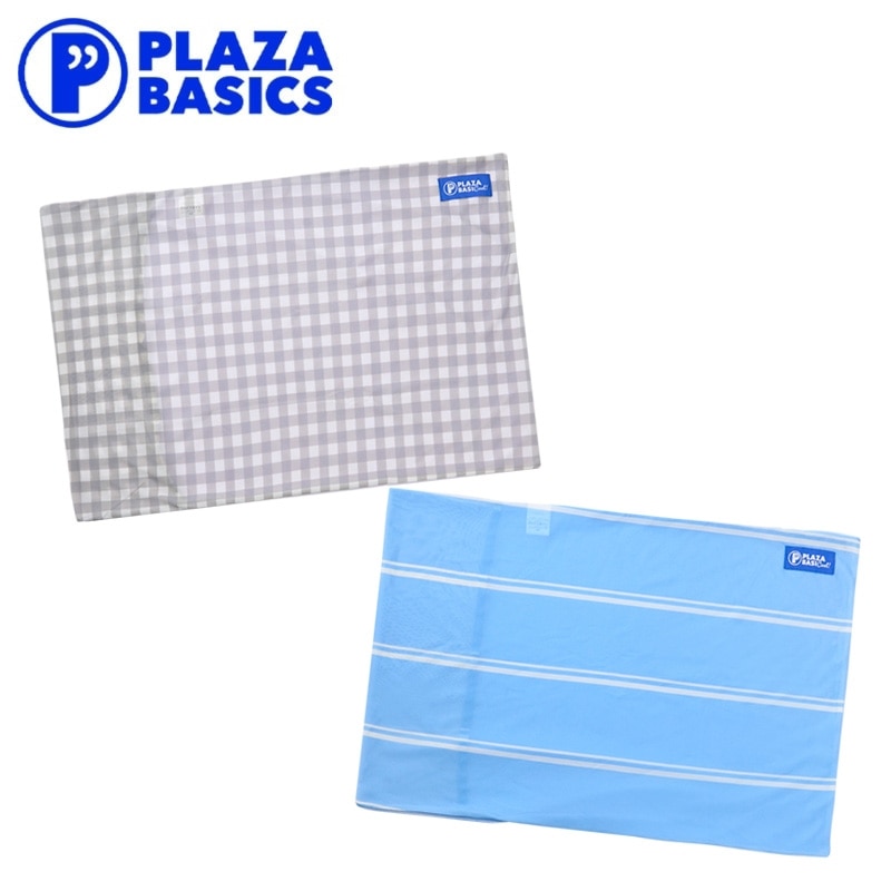 PLAZA BASICS COOL ピローカバー(グレー): 通常| プラザオンラインストア