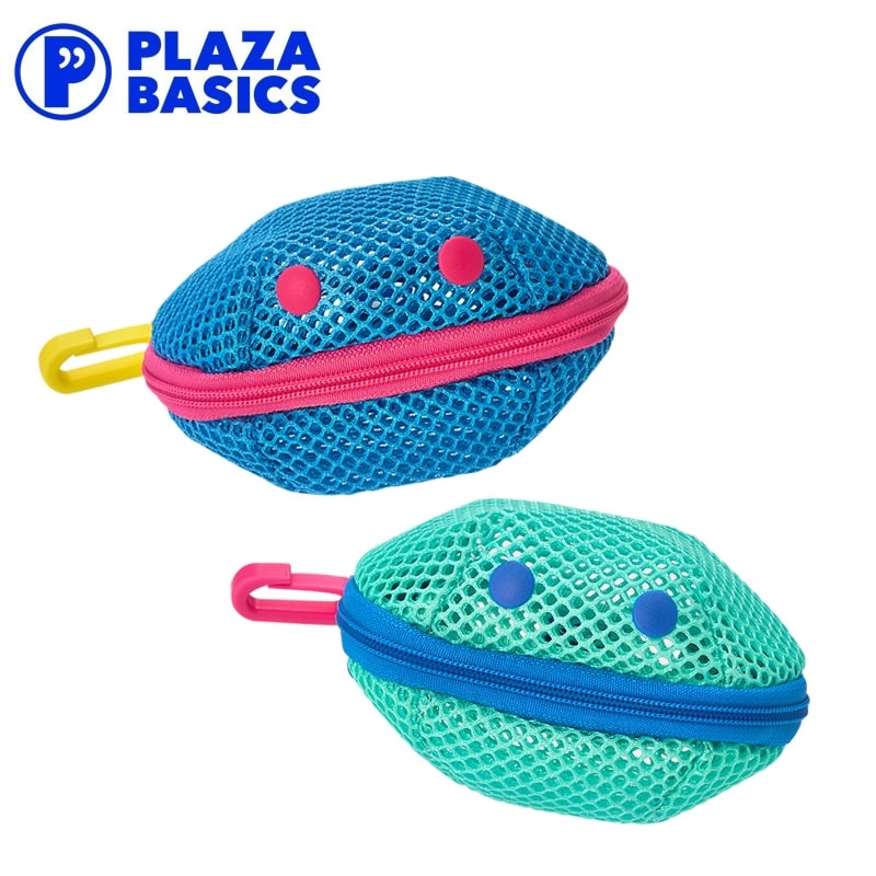 PLAZA BASICS シェルポーチ(ブルー): 通常| プラザオンラインストア
