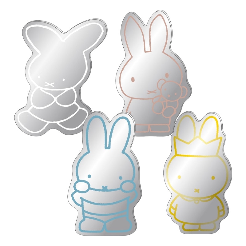 ミッフィー Miffy デコレーションミラー 70thヒストリー(ホワイト