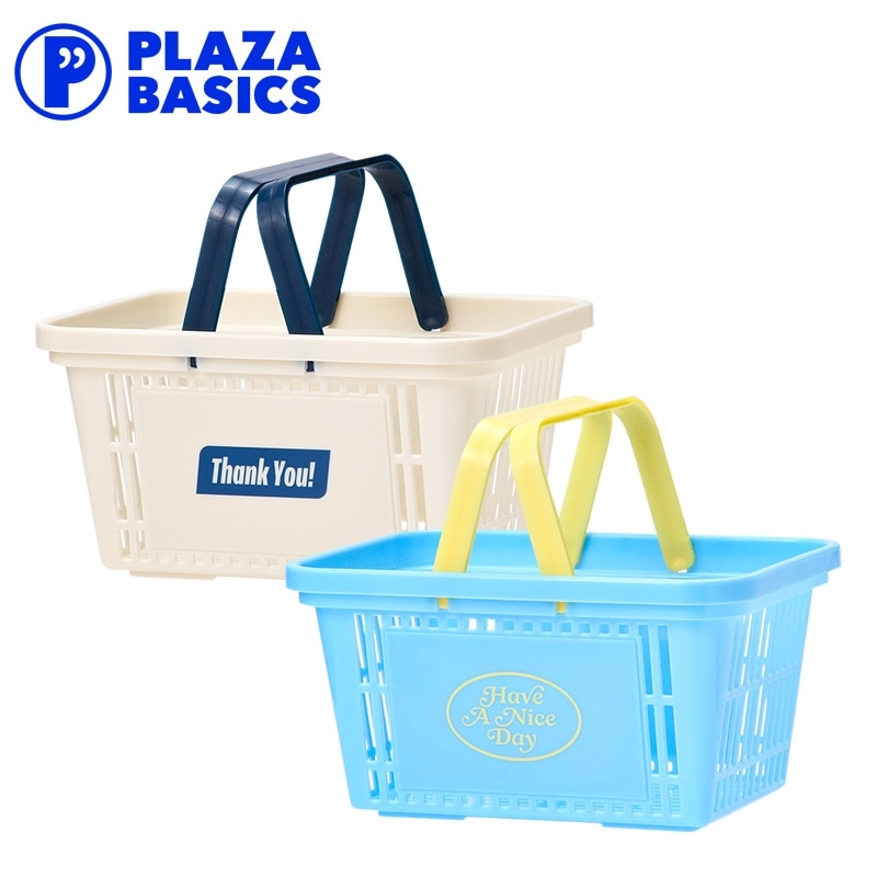 PLAZA BASICS ミニバスケット(アイボリー): 通常| プラザオンラインストア