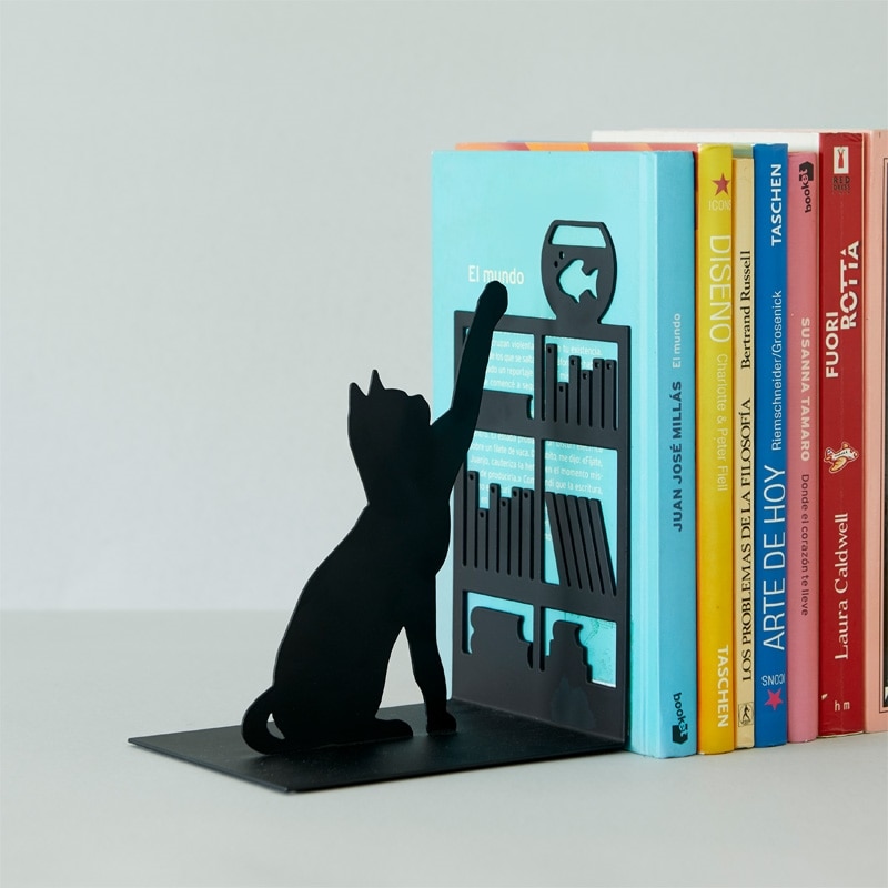 balvi バルビ ブックエンド フィッシングキャット(フィッシング