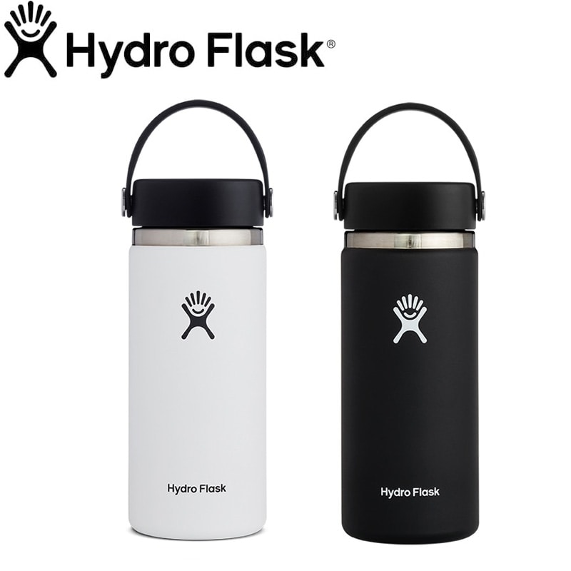 レビューの多い高評価商品特集！ Hydro Flask ハイドロフラスク ワイドマウス 16oz(White): 通常 ウェア
