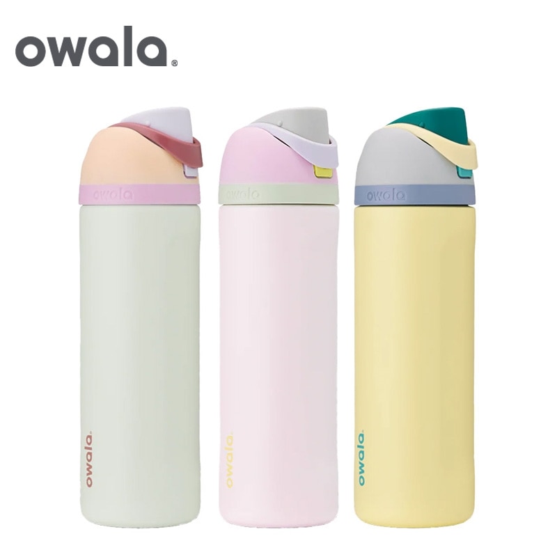 owala オワラ FreeSip ウォーターボトル 24oz(コースタルミント): 通常
