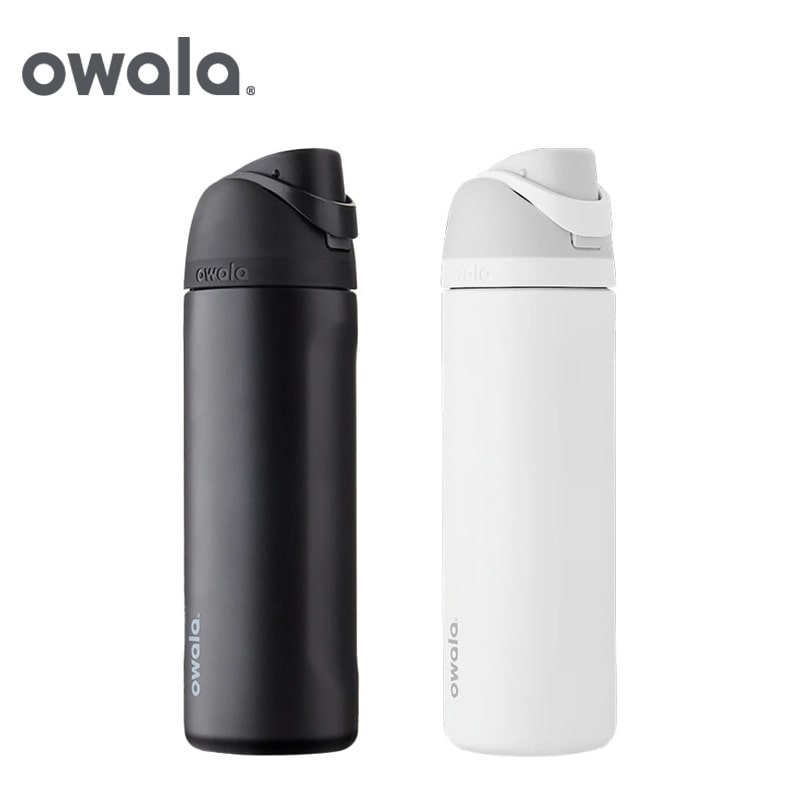 owala オワラ FreeSip ウォーターボトル 24oz(ベリーベリーダーク