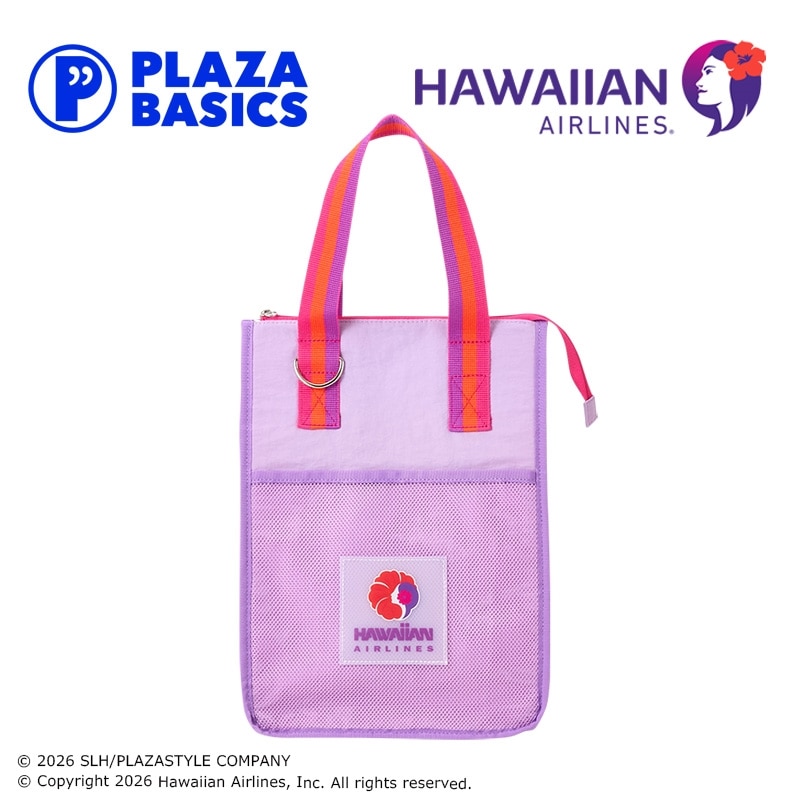 PLAZA BASICS HAWAIIAN AIRLINES ハワイアン航空 簡易保冷バッグ S