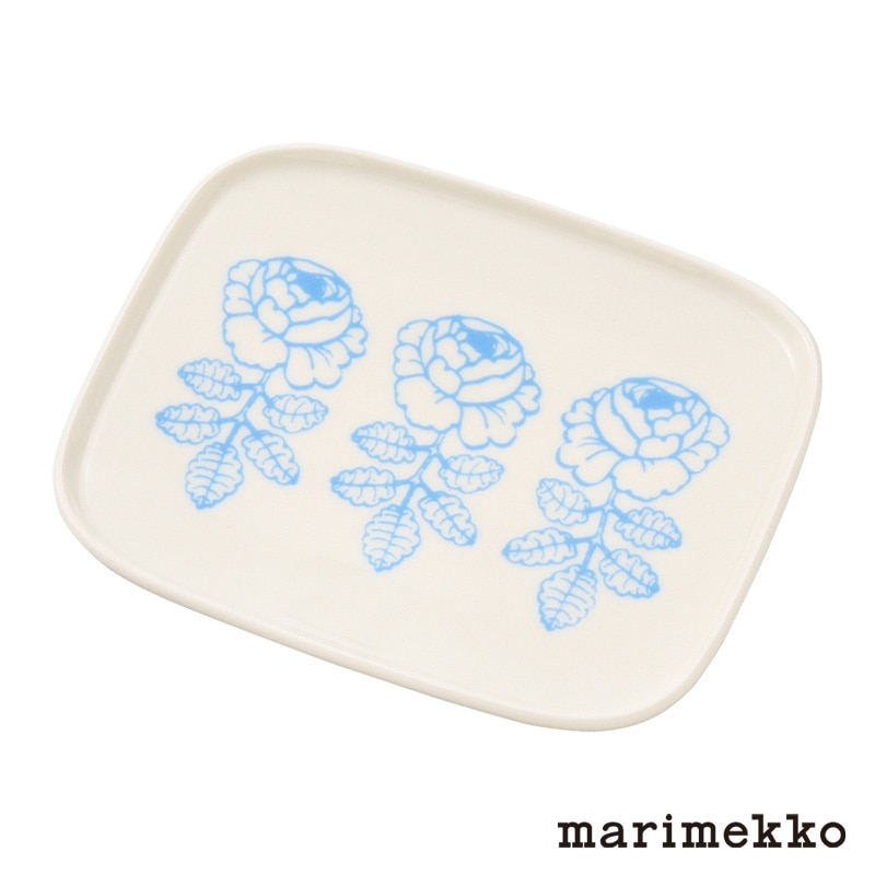 marimekko - 【激レア色】マリメッコ/ Vihkiruusu プレート 15x12cm 日本限定】Vihkiruusu プレート 12×15cm | Maija Isola