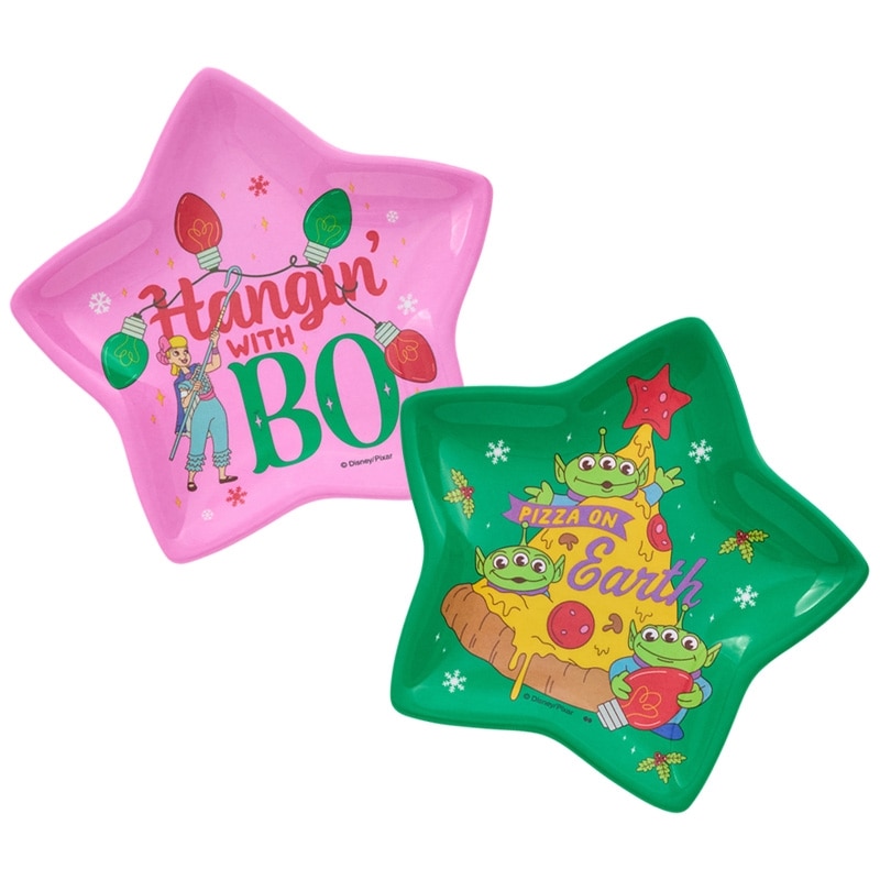 TOY STORYトイストーリー記念プレート TOY STORY トイ・ストーリー ホリデープレート S(ピンク): 通常